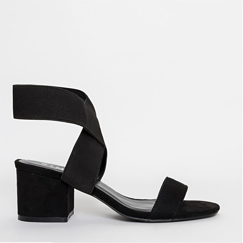 Women's Block Heel Ankle Strap Sandals for Daily Wear