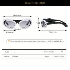 Men's Distorted Sense Hip hop Sunglasses