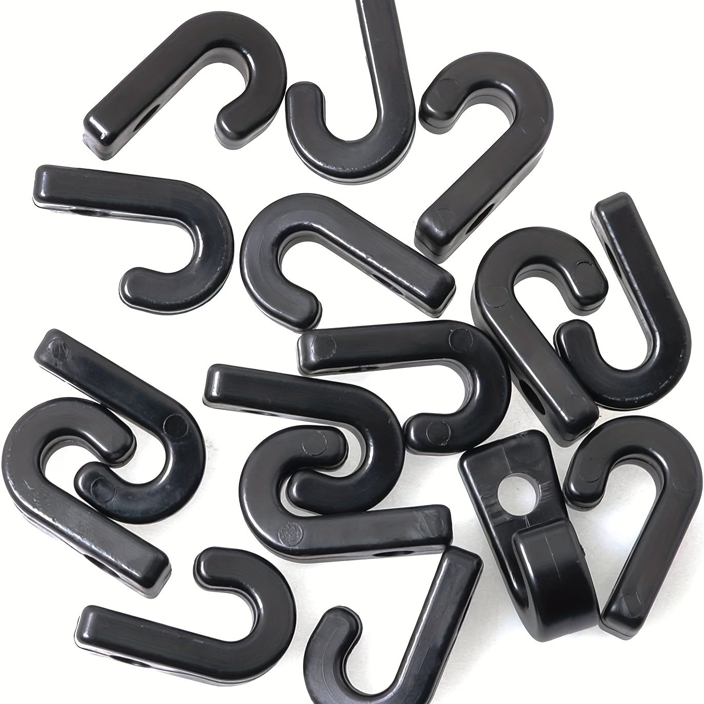 16pcs J Shaped Paddle Board Hook with Screws for Secure Storage