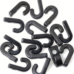 16pcs J Shaped Paddle Board Hook with Screws for Secure Storage