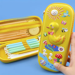 3D Cartoon Pencil Bag Ins Style School Supplies Storage