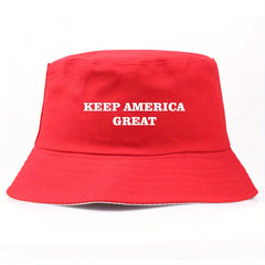 KAG Bucket Hat Unisex Fisherman Cap Independence Day Headwear