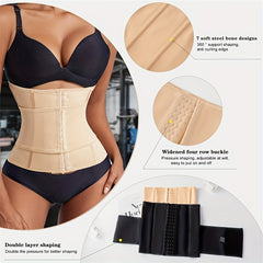 Tummy Control Waist Trainer Belly Belt Slimming Wrap Women's Shapewear