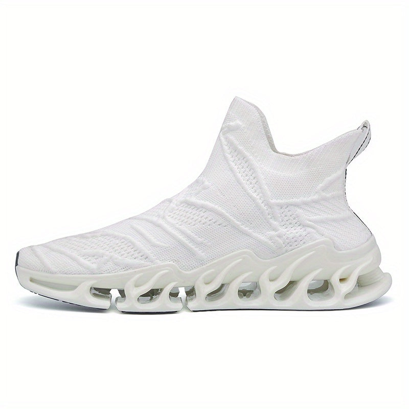 Men's Slip on Blade Sneakers Lightweight Breathable Athletic Shoes