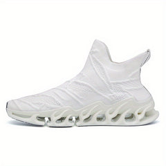 Men's Slip on Blade Sneakers Lightweight Breathable Athletic Shoes