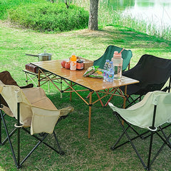 Moon Chair Outdoor Folding Chair Ultralight Portable with Carry Bag