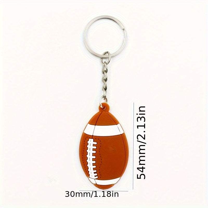 Sports Balls Charm Keychain Bag Backpack Car Decoration Pendant