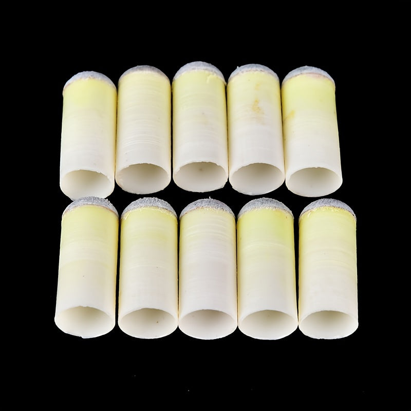 10pcs Pool Cue Tip Slip On Cue Tip Replacement Billiard Accessories