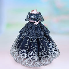 1/6 Scale Doll Clothes Set - Party Dress, Tank Top, Skirt, Coat, Jacket