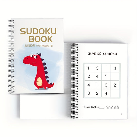 Sudoku Book Ages 3 Easy to Hard Fun & Educational Puzzle Enhances Concentration