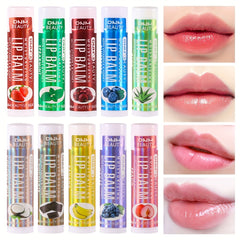 Hydrating Lip Primer & Fruit Lip Balm - Multiple Colors