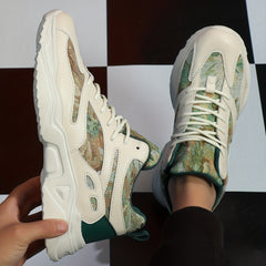 Women's Breathable Chunky Sneakers Soft Sole Casual Shoes