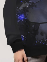 Kids Crew Neck Long Sleeve Sweatshirt Pullover Tops