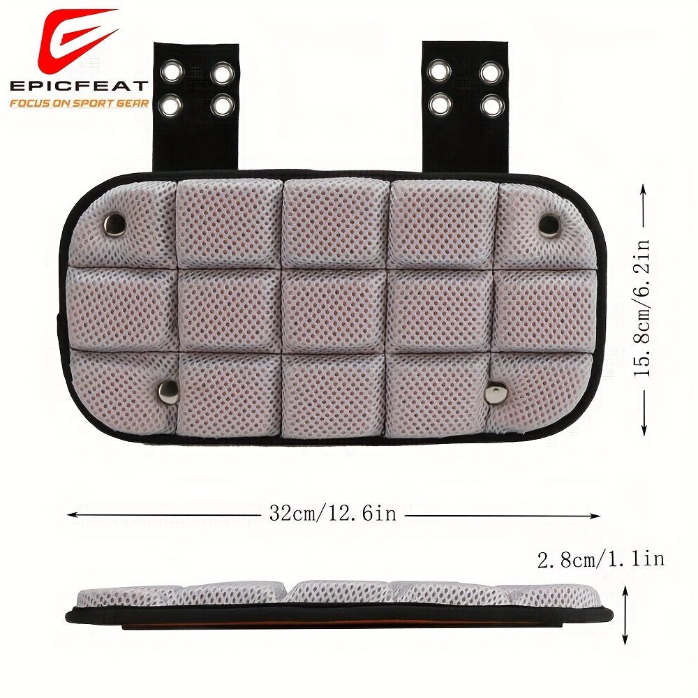Football Backplate for Maximum Protection Impact Foam Back Liner