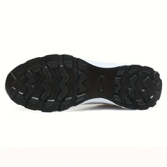 Men's Leather Casual Sports Shoes Round Toe Sneakers