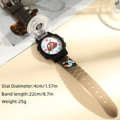 Gradient Car LED Fidget Spinner Watch Gift For Kids