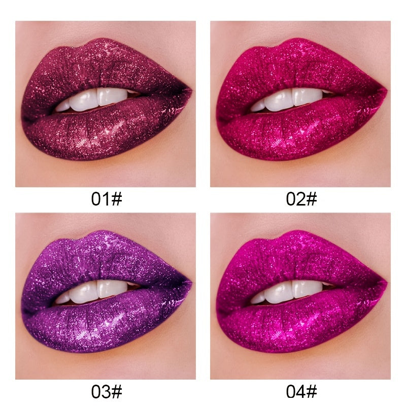 Lustrous Metallic Lip Gloss Longwear Lip Stain