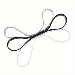 3pcs Solid Sports Headband Yoga Non slip Elastic Yoga Headband