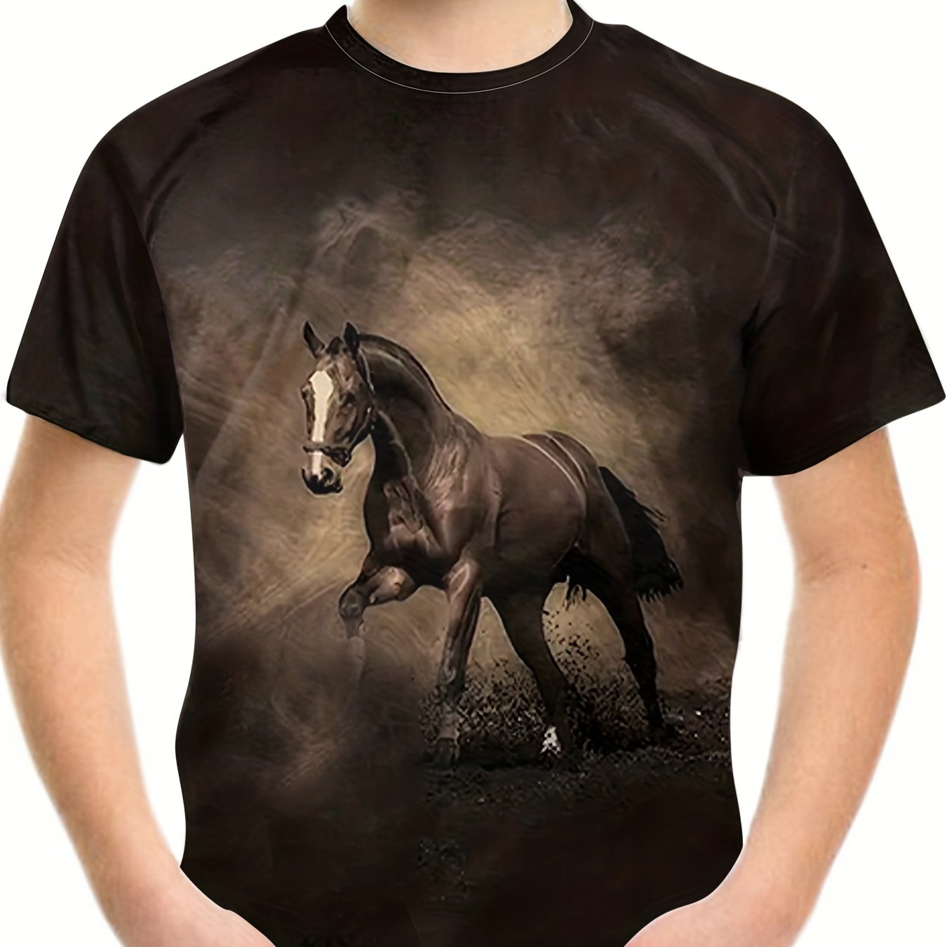 Horse Print T Shirts for Kids - Summer Outfit Essential
