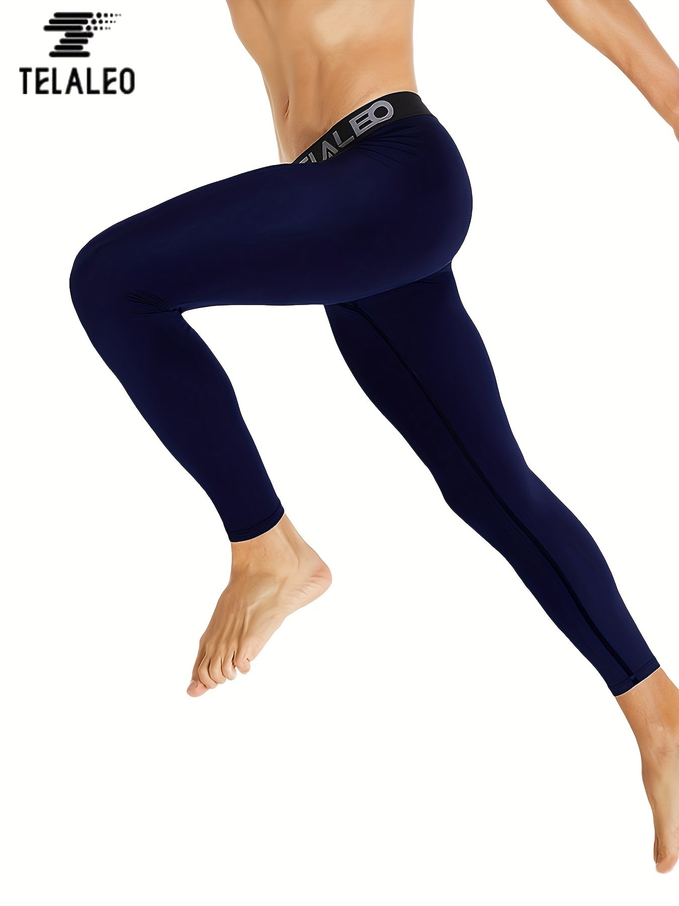 TELALEO Men's Skinny Fitness Sports Tights Compression