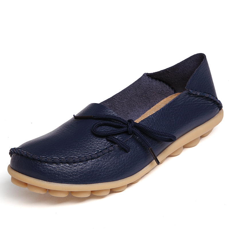 Women's Slip On Loafers Faux Leather Casual Shoes