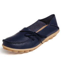 Women's Slip On Loafers Faux Leather Casual Shoes