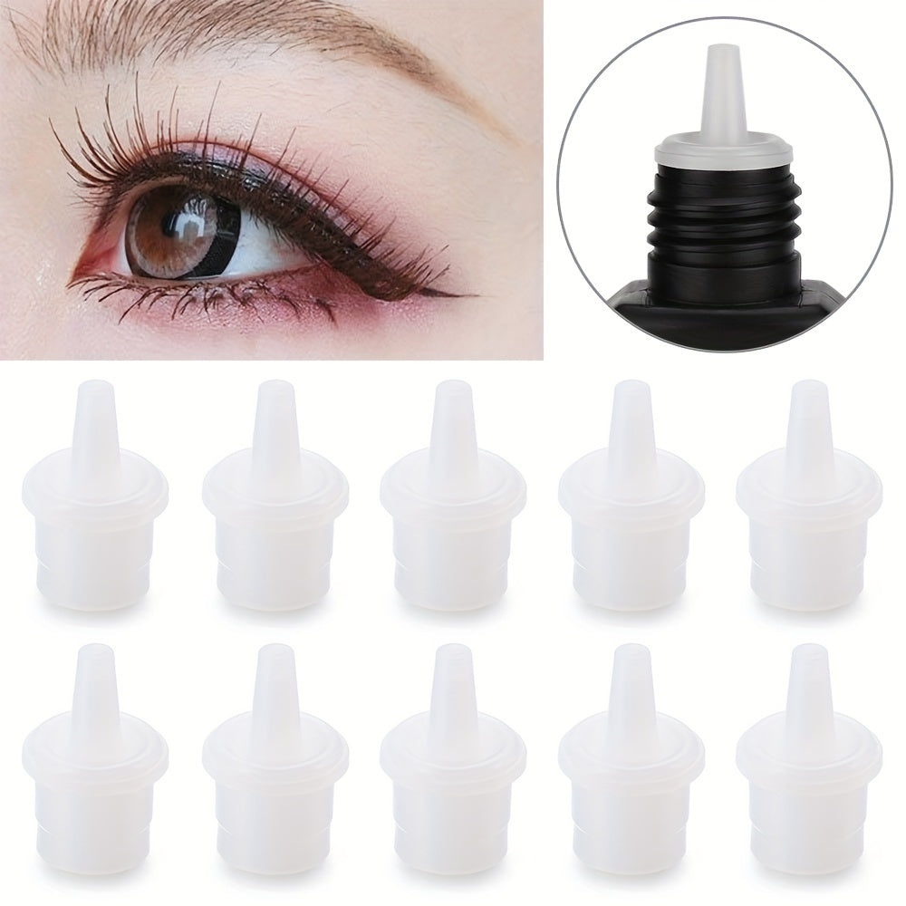 10 pcs Eyelash Glue Bottle Anti Blocking Nozzle Long Lasting