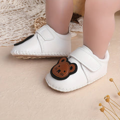 Cartoon Bear Baby Girls Sneakers Non Slip Shoes