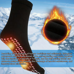 3 Pairs Warm Mid Calf Socks Health Care Massage Thermal Coldproof