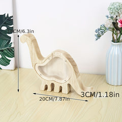 Custom Wooden Animal Piggy Bank for Home Decor