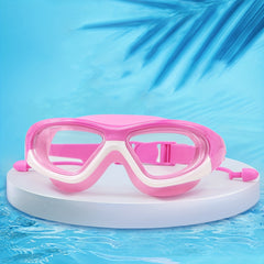 Kids Large Frame Swimming Goggles Waterproof Anti-fog HD Diving Goggles