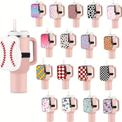 Cartoon Print 40OZ Water Cup Zipper Bag Portable Bottle Small Storage Bag