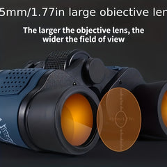 60x60 HD Portable Binoculars For Bird Watching Travel Sightseeing