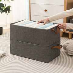 Clothes Drawer Storage Box With Handles Leggings Drawer Storage Basket
