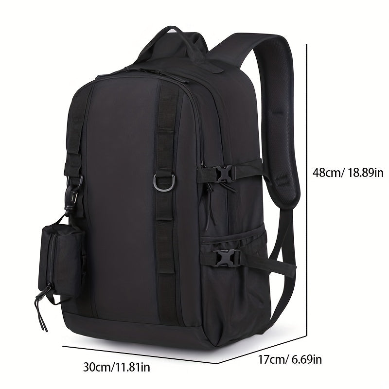 Solid Minimalist Travel Bag Outdoor Camping Backpack