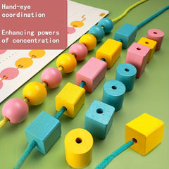 Montessori Beads & Ropes Set