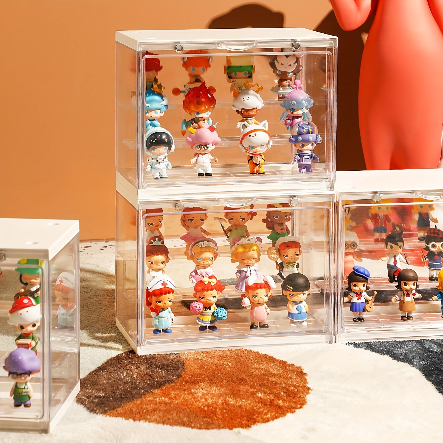 Large Capacity Acrylic Blind Box Display Box - Office Decor Storage