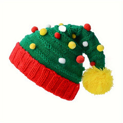 Men's Christmas Tree Pattern Knit Hat