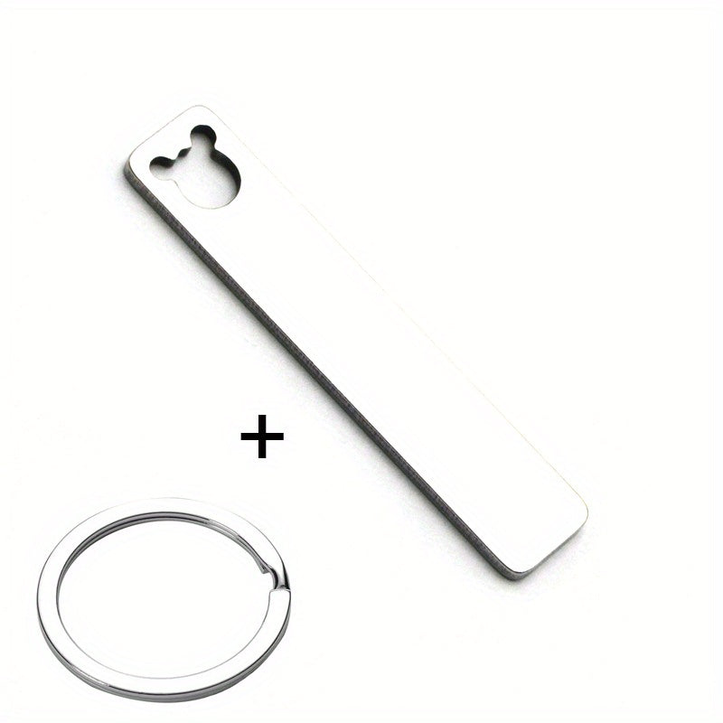Personalized Men's Key Chain Stainless Steel Car Key Holder