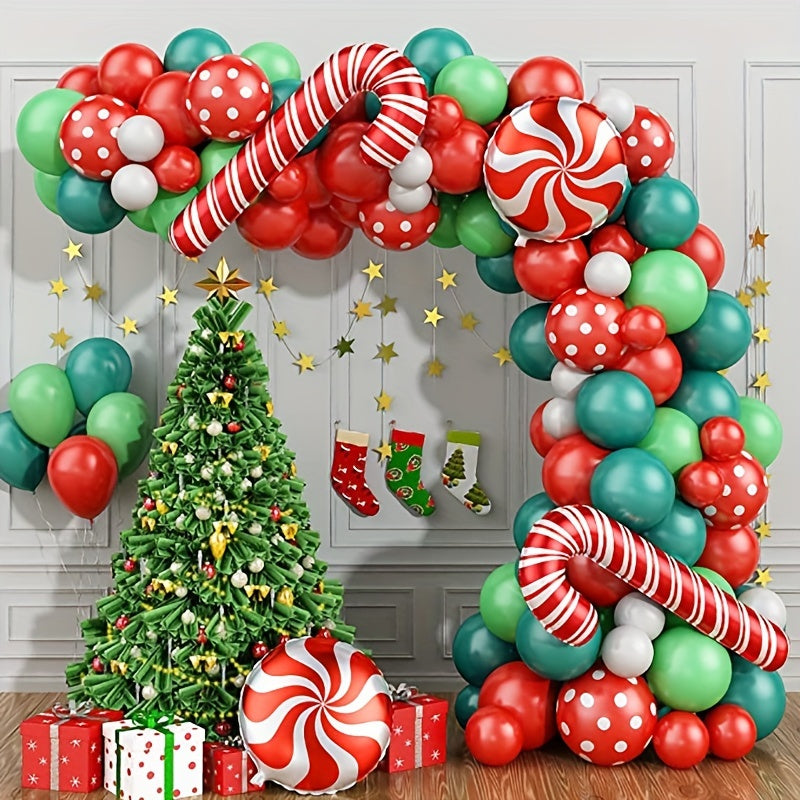 Christmas Balloon Garland Arch Kit Holiday Decor