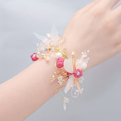 Flower Butterfly Bracelet Wedding Hair Accessories