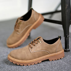 Men's Wear-resistant Lace-up Casual Shoes