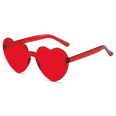 Jelly Heart Sunglasses for Sun Protection
