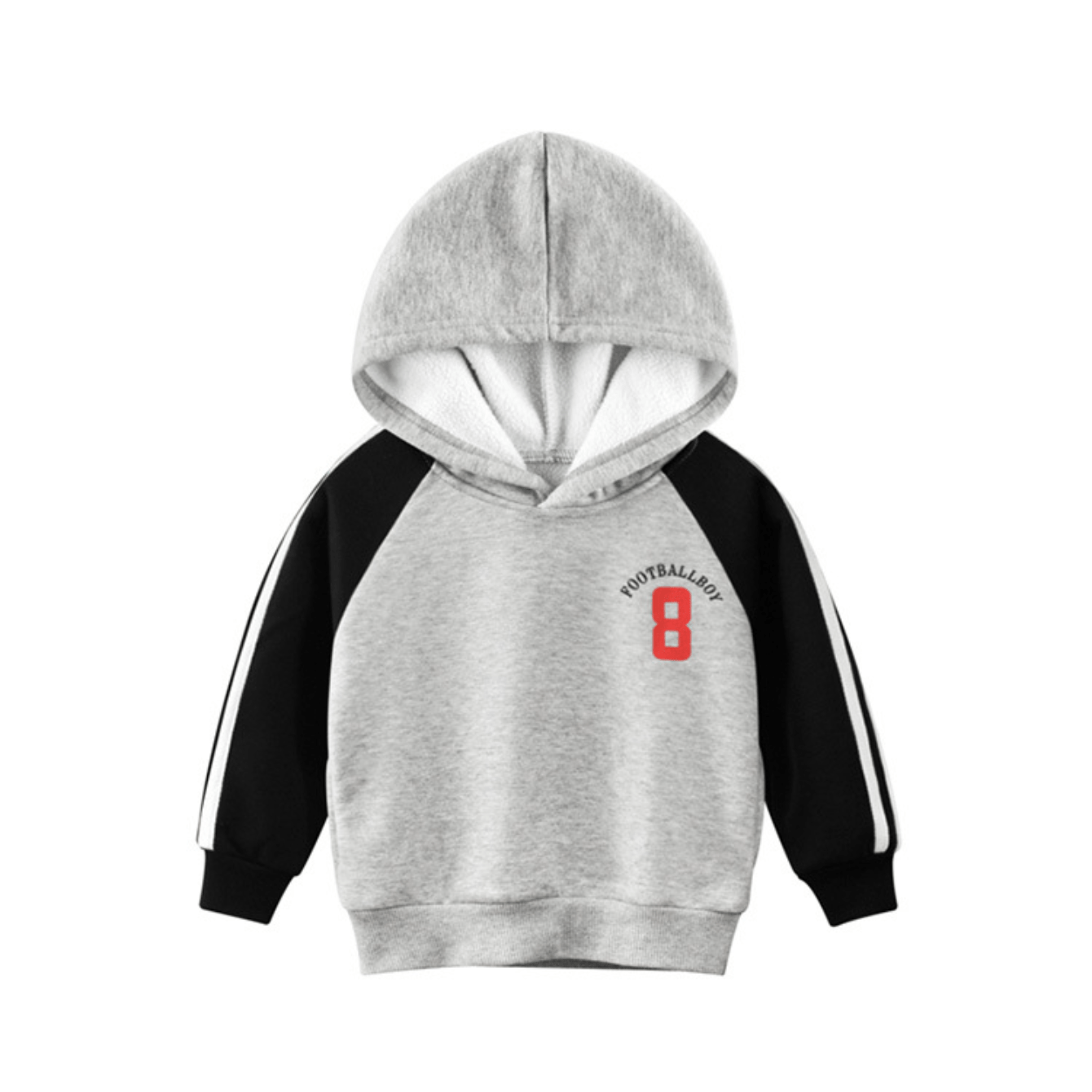 Boys Fleece Pullover Hoodie Long Sleeve Sweatshirt