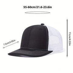 Unisex Mesh Hip hop Hat Adjustable Baseball Cap Sun Hat