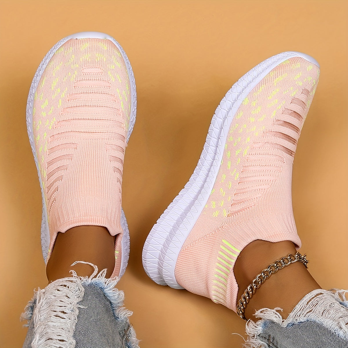 Women's Mesh Breathable Tennis Sports Shoes Lightweight Non slip Travel Shoes