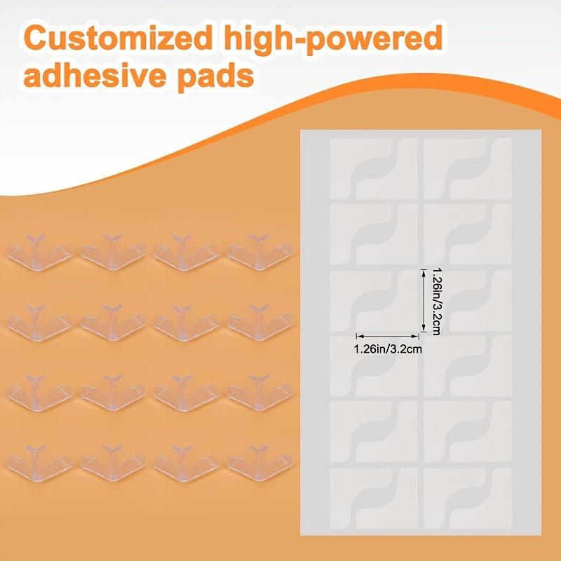 Furniture Corner Guards Clear Silicone Soft Edge Safety Bumpers