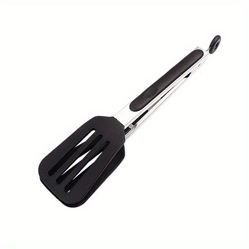 9-12 Square Head Shovel Clip Food Clip High Temp Silicone Non-stick Kitchen BBQ