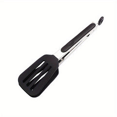 9-12 Square Head Shovel Clip Food Clip High Temp Silicone Non-stick Kitchen BBQ