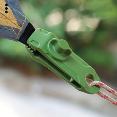 Adjustable Windproof Tent Clip for Curtains and Canopies, Secure Fastening